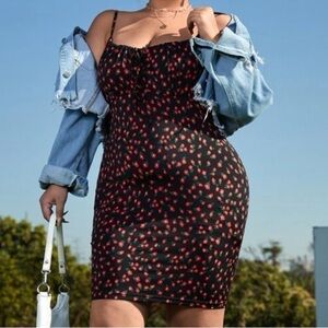 Casual Floral Summer Cami Midi Dress